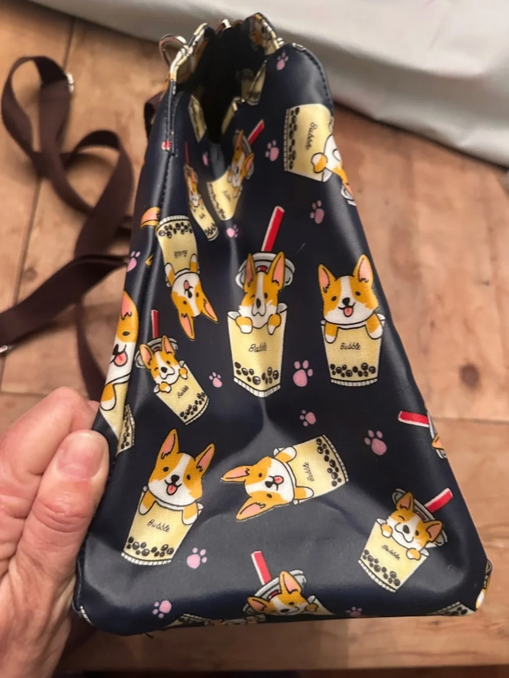 Uma Hana Boba Corgi Waterproof Convertible Multipurpose Backpack, Crossbody  Bag